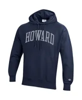 Men's Champion Navy Howard Bison Tall Arch Pullover Hoodie