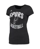 Women's adidas LaMarcus Aldridge Black San Antonio Spurs Name & Number T-shirt