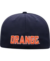 Men's Top of The World Navy Syracuse Orange Reflex Logo Flex Hat