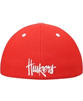 Men's adidas Scarlet Nebraska Huskers On-Field Baseball Fitted Hat