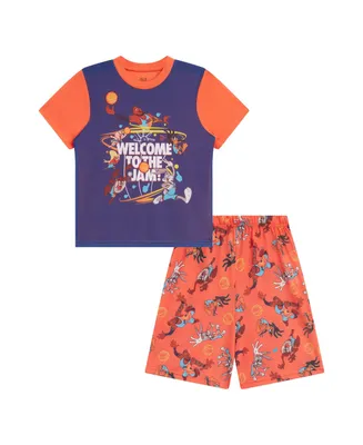 Little Boys Space Jam T-shirt and Shorts, 2-Piece Set