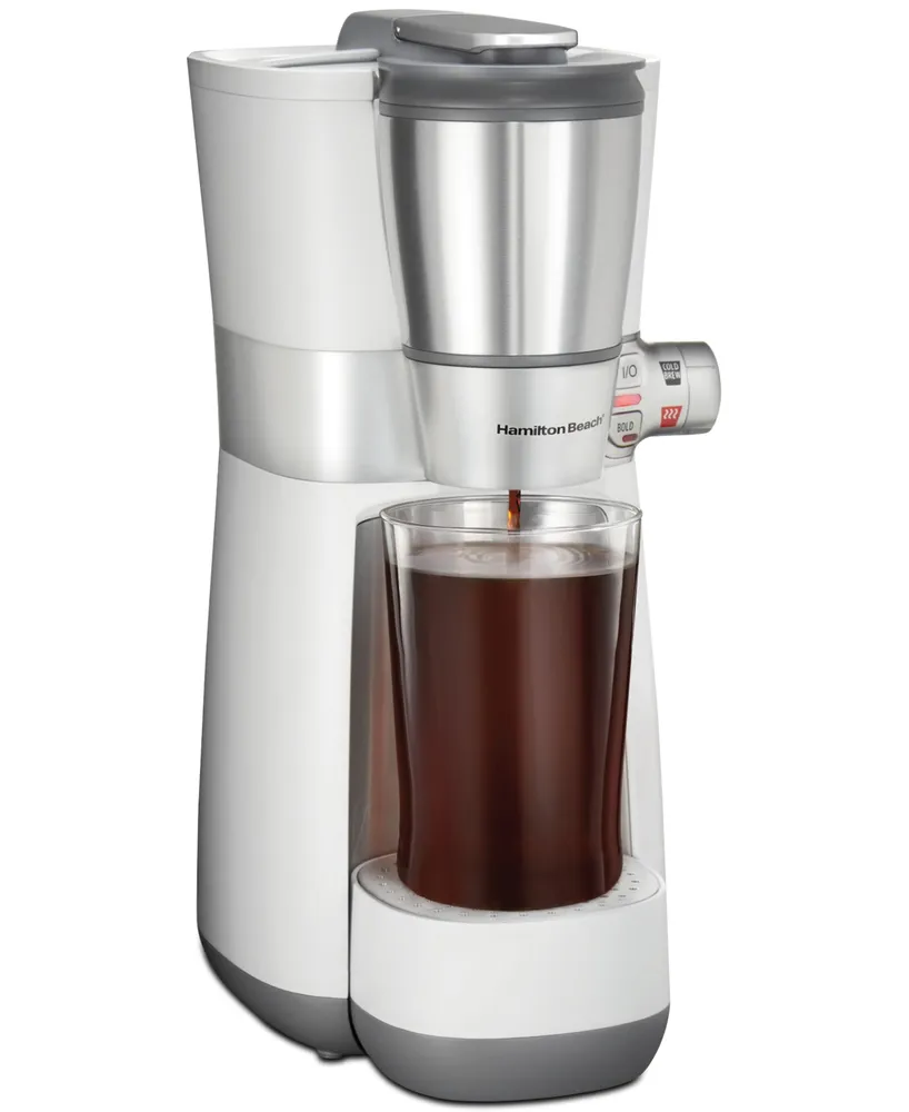 Hamilton Beach Convenient Craft Single-Serve Rapid Cold Brew & Hot Coffee Maker