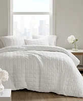 N Natori Cocoon Quilt Top 3-Pc. Comforter Set