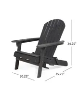 Bellwood Outdoor Folding Adirondack Chairs Set