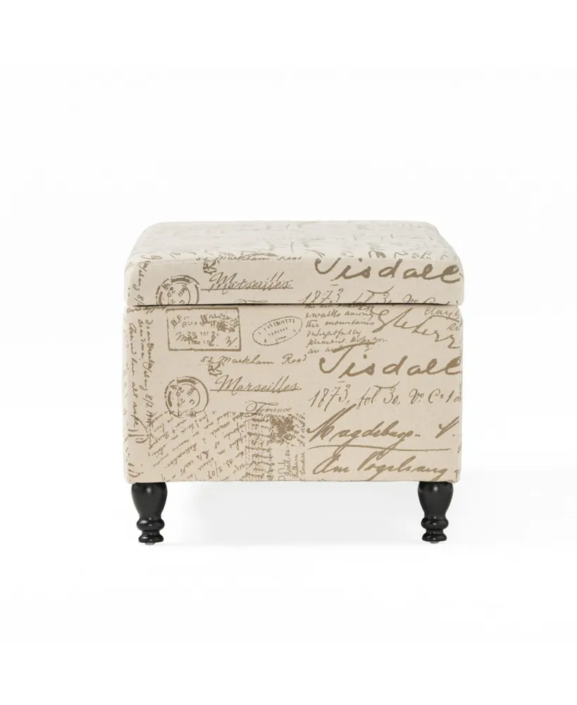 Parisian Storage Ottoman