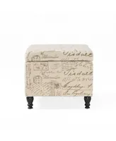 Parisian Storage Ottoman