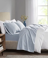 Madison Park 3M-Microcell Solid -Pc. Sheet Set