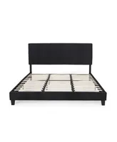 Eveleth Contemporary Upholstered Platform King Bed