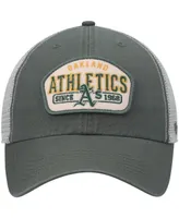 Men's '47 Brand Green Oakland Athletics Penwald Clean Up Trucker Snapback Hat