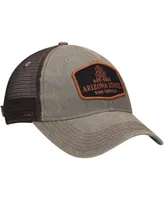 Men's Gray Arizona State Sun Devils Legacy Practice Old Favorite Trucker Snapback Hat