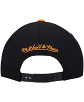 Men's Mitchell & Ness White and Orange Chicago Bulls Day One Snapback Hat