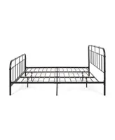 Berthoud Industrial Iron Bed Frame, King