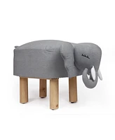 Goshen Contemporary Kids Elephant Ottoman