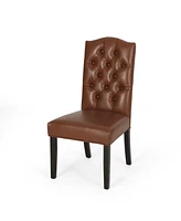 Harriet Contemporary Tufted Dining Chairs Set