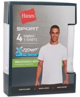 Hanes Men's Ultimate X-Temp 4-Pk. Moisture-Wicking Mesh T-Shirts