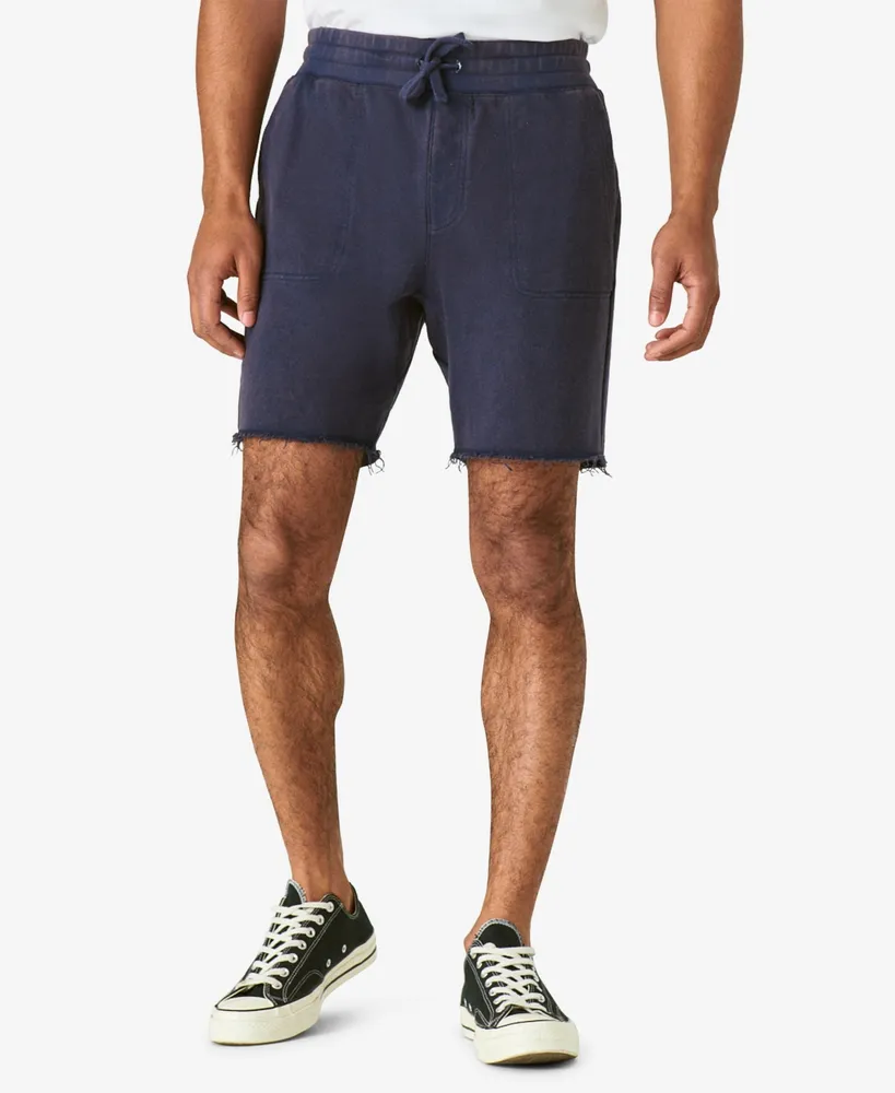 Lucky Brand Men's Sueded Terry Drawstring 9 Shorts