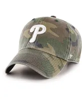 Men's '47 Brand Camo Philadelphia Phillies Clean Up Adjustable Hat