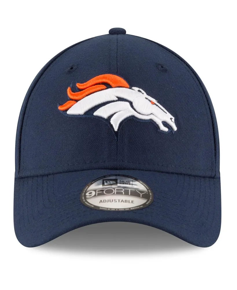 Men's New Era Navy Denver Broncos The League 9FORTY Adjustable Hat