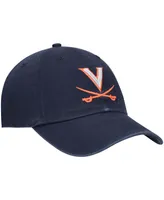 Men's '47 Brand Navy Virginia Cavaliers Clean Up Logo Adjustable Hat