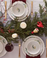 Lenox French Perle Berry Holiday All Purpose Bowls Set, Set of 4
