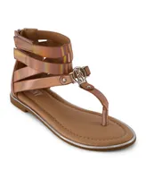 Dkny Little Girls Flat Gladiator Sandals