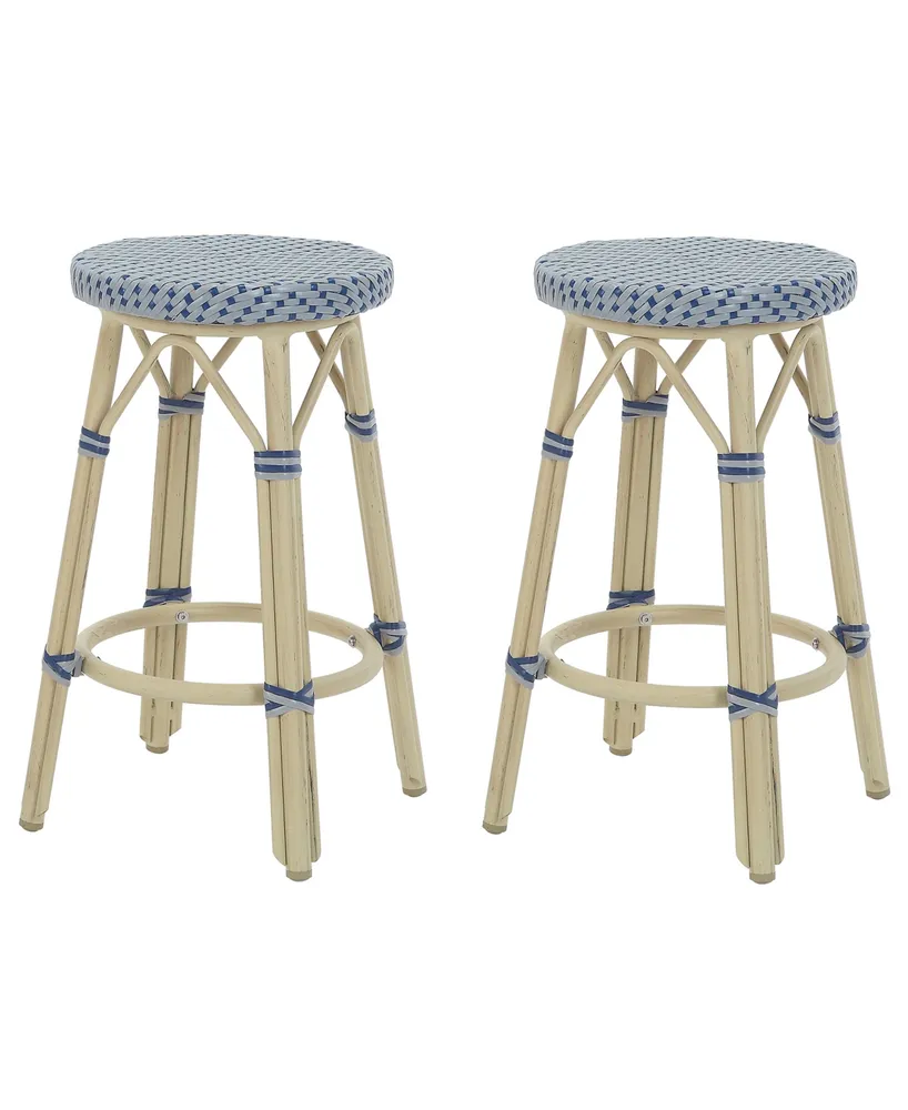 Livio 26" Patio Barstool Set, 2 Piece