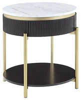 Marei 1 Drawer End Table