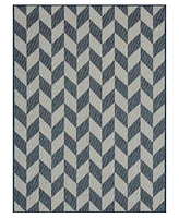 Nicole Miller Patio Country Calla 6'6" x 9'2" Area Rug