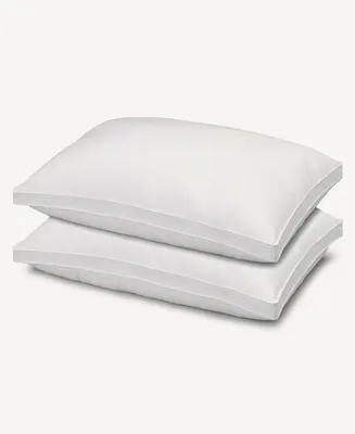 Ella Jayne Gusseted Firm Plush Down Alternative Side/Back Sleeper Pillow, Queen