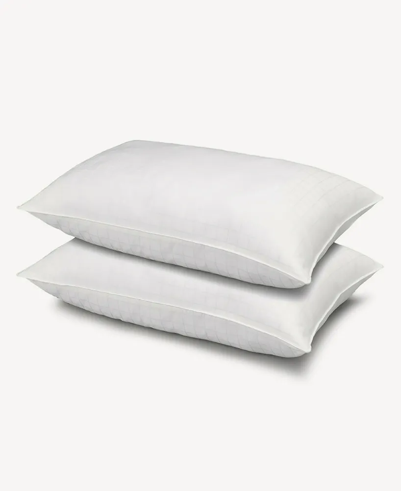 Ella Jayne 100% Cotton Dobby-Box Shell Firm Density Side/Back Sleeper Down Alternative Pillow