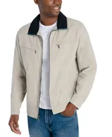 London Fog Litchfield Microfiber Jacket, Created for Macy's