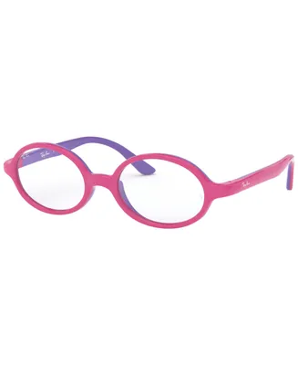 Ray-Ban Jr RY1545 Child Oval Eyeglasses - Purple