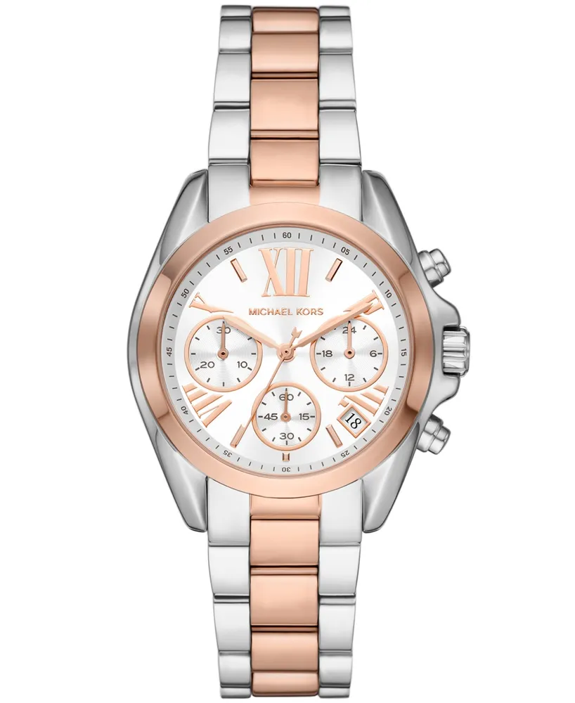 Amazon.com: Michael Kors Bradshaw Chronograph Silver-Tone Stainless Steel  Women's Watch (Model: MK5739) : Clothing, Shoes & Jewelry