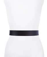 Michael Kors Women's Genuine Leather Logo Belt