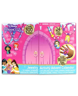 Disney Princess Jewelry Activity Advent Calendar 24 Gifts Inside, 351 Pieces