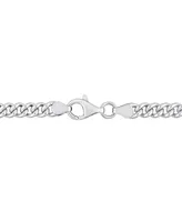 Lab-Grown Ruby Chain Link Bracelet (1-1/7 ct. t.w.) in Sterling Silver