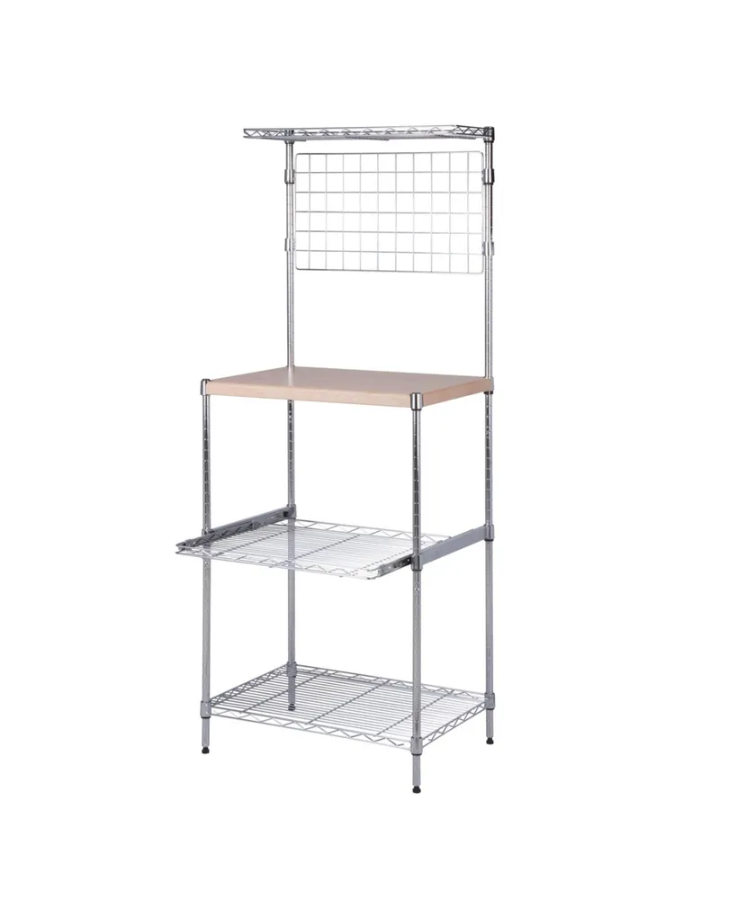 Microwave Shelving Unit with Shelves