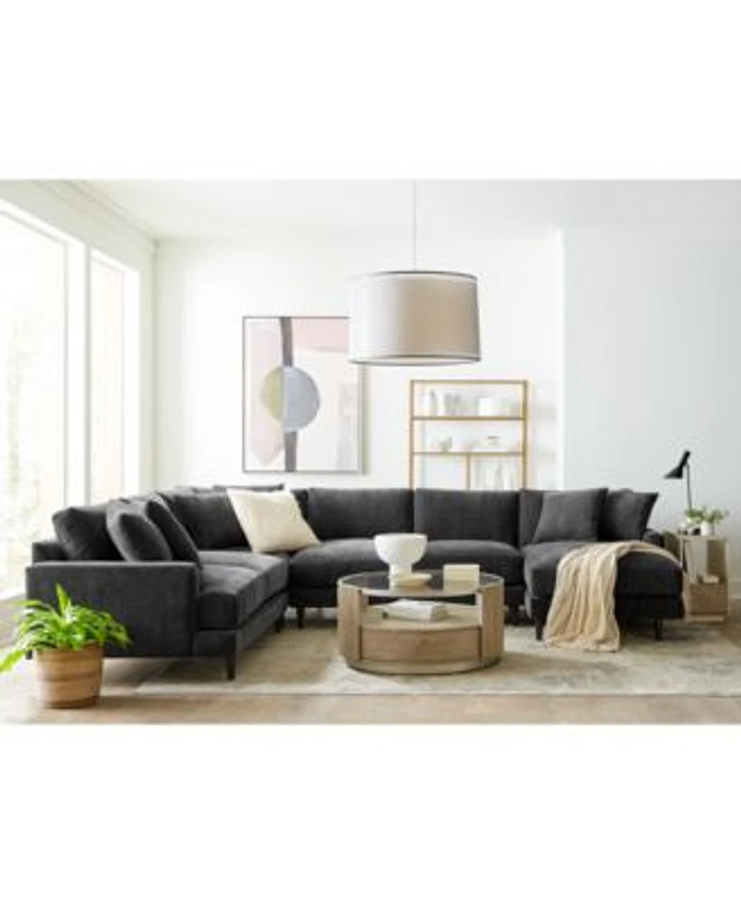 Mariyah Fabric Sectional Collection Created For Macys