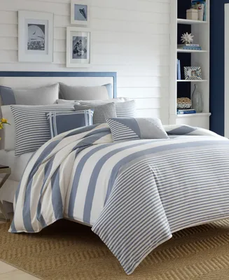 Nautica Fairwater Reversible 2-Pc. Duvet Cover Set, Twin