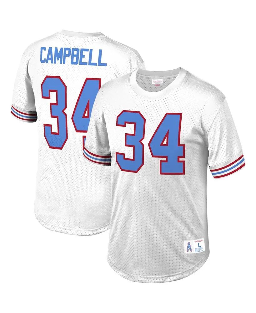 Men's Mitchell & Ness Emmitt Smith Navy Dallas Cowboys Retired Player Name  & Number Mesh Top