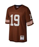 Men's Mitchell & Ness Bernie Kosar Brown Cleveland Browns Legacy Replica Jersey