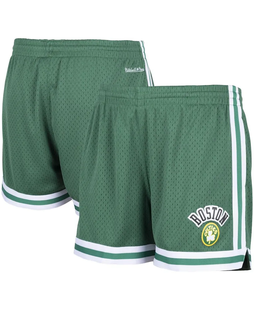 Women's Mitchell & Ness Kelly Green Boston Celtics Jump Shot Shorts