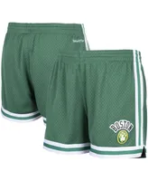 Women's Mitchell & Ness Kelly Green Boston Celtics Jump Shot Shorts