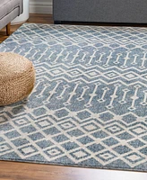 Bayshore Home Endure END03 7'10" x 10' Area Rug