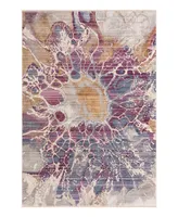 Closeout! Bayshore Home High-Low Pile Iyer IYE12 5'3" x 7'9" Area Rug