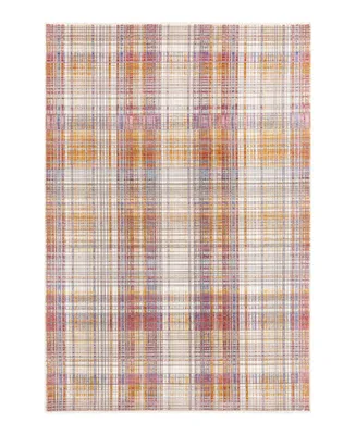 Closeout! Bayshore Home High-Low Pile Iyer IYE13 5'3" x 7'9" Area Rug