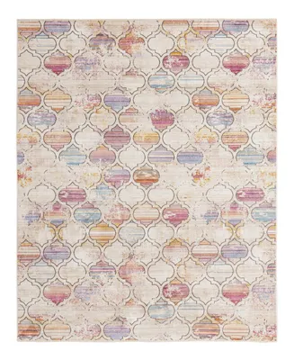 Closeout! Bayshore Home High-Low Pile Iyer IYE15 7'10" x 9'8" Area Rug