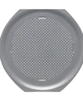 Farberware GoldenBake Nonstick Perforated Pizza Pan, 15.5-Inch, Light Gray