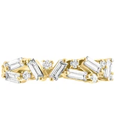 Effy Diamond Scattered Baguette Cluster Band (7/8 ct. t.w.) in 14k Gold