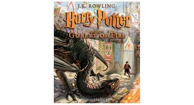 Harry Potter and the Goblet of Fire: The Illustrated Edition (Harry Potter Series #4) by J. K. Rowling